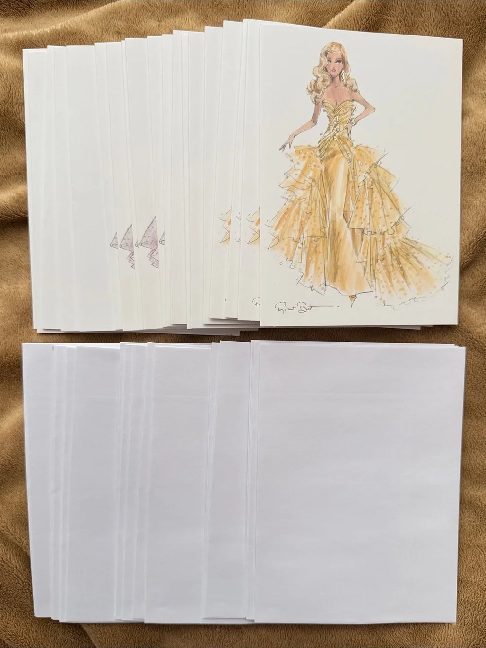 Barbie Notecard & Envelopes